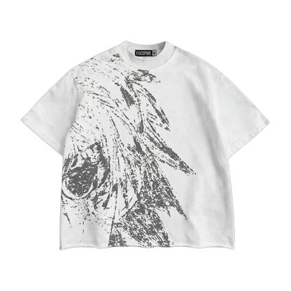 UNFINISHED GEORGIA OFF-WHITE BOXY TEE