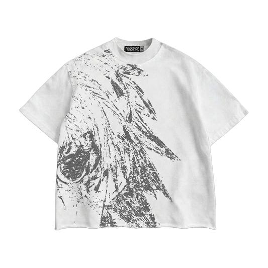 UNFINISHED GEORGIA OFF-WHITE BOXY TEE