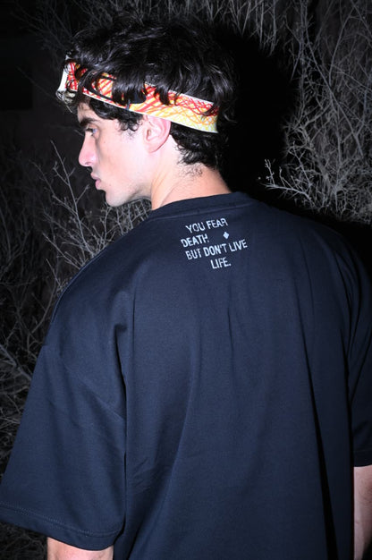 THE LOCKED PERCEPTION BLACK BOXY TEE
