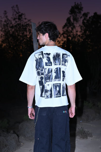UNFINISHED GEORGIA OFF-WHITE BOXY TEE