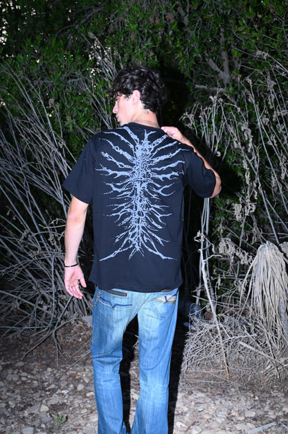 NEURAL ECLIPSE BlACK REGULAR TEE