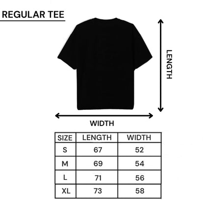 NEURAL ECLIPSE BlACK REGULAR TEE