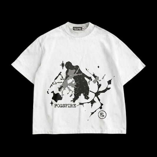 THE INKFALL SPECTER OFF-WHITE BOXY TEE