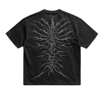 NEURAL ECLIPSE BlACK REGULAR TEE