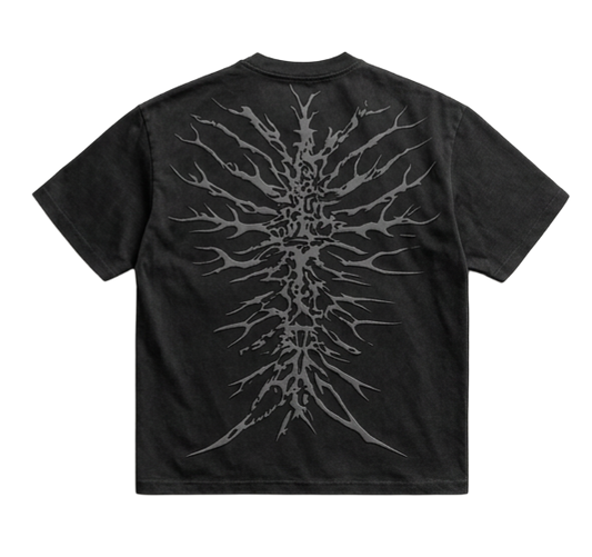 NEURAL ECLIPSE BlACK REGULAR TEE